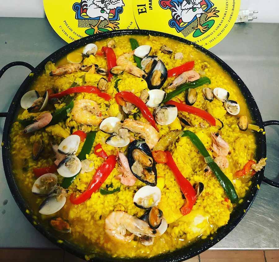 El Palacio Del Pollo paella